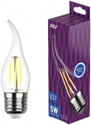 Лампа filament REV 32497 3 FC37 5Вт E27 4000K
