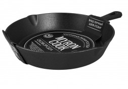 Сковорода MYRON COOK MC2264 чугунная лит/руч 24,5см