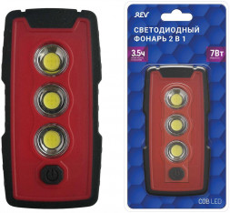 Фонарь ручной REV 29124 4 7Вт 3хААА