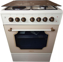 Комбинированная плита VESTA Valencia VKE 21-EX Бежевый