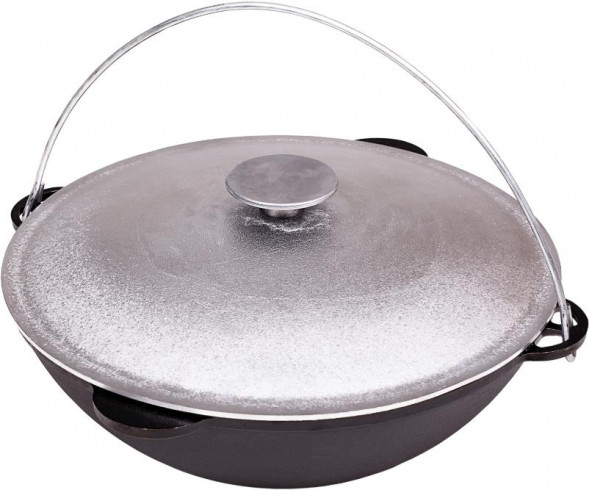 Казан ГАРДАРИКА 1622-6 поход чугун 22л алюм/кр Татарский