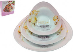 Набор салатников LAVENIR S3320/3-BB080L