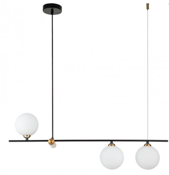 Люстра потолочная INDIGO 11015/3P Black (V000152)