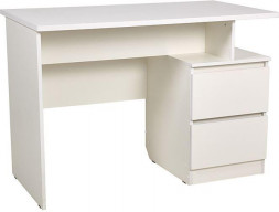 Детская мебель POLINI Стол письменный kids Simple 1940 с ящиками белый (2 кор.)