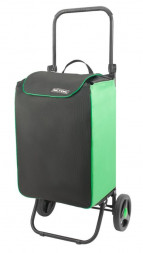 Тележка ИСТОК "Спутник 1 Макси" арт.СТМ12 цв.сумки черный/зеленый