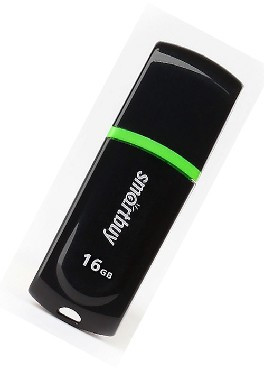 USB флеш SMARTBUY (SB16GBPN-K) 16GB PAEAN BLACK