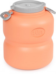 Канистра-бочка АЛЬТЕРНАТИВА М7599 Байкал 40л (оранжево-серый)