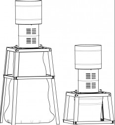 подставака под зернодробилку ТЕРММИКС подставака под зернодробилку