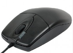 Мышь проводная A4TECH OP-620D-2 PS/2 черный