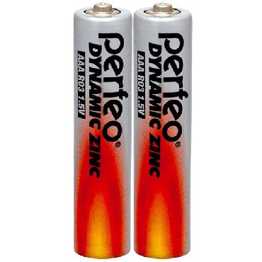 Элементы питания PERFEO R03-2SH DYNAMIC ZINC (60)