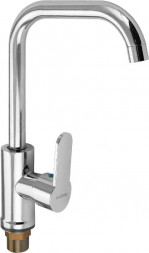 Смеситель для кухни САТУРН 48004 Смеситель кухонный боковой Г- образный шаровый 35 мм
