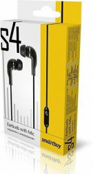 Наушники SMARTBUY (SBH-011K) S4 черный (коробка)