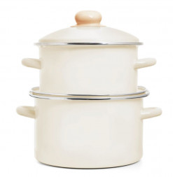 Набор посуды ЭСТЕТ Набор посуды ЭТ-75341 "Жемчужная" цилиндрический 2.0+3.0л 4 пр