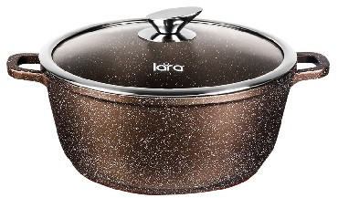 кастрюли LARA LR02-207 RIO CHOCO 7.3л
