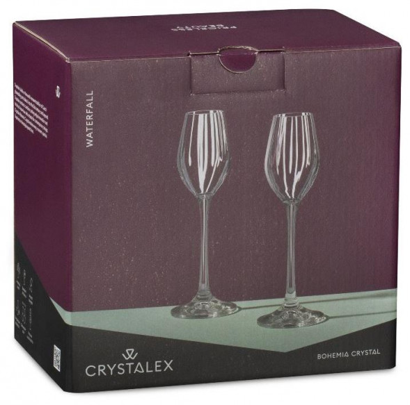 Набор рюмок CRYSTALEX CR60101W Набор рюмок WATERFALL 6шт 60мл