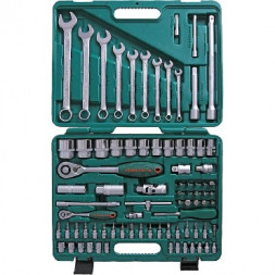 JONNESWAY S04H52482S Набор инструмента универсальный 1/4&quot;, 1/2&quot;DR, 82 предмета