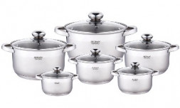 Кастрюля ZEIDAN Z-51209 12 предм