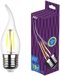 Лампа filament REV 32429 4 FC37 7Вт E27 2700K