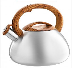 Чайник со свистком WEBBER BE-0593 со свистком 3л, сатин (12)