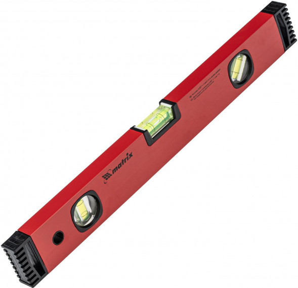 Уровень MATRIX Уровень алюминиевый, 400 мм, фрезерованный, 3 глазка 33604