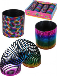 Игрушка NO NAME Пружинка-радуга Вечеринка-1 (6,5см)(12 шт. в ш/у) ( Арт. И-6083) кратно 12