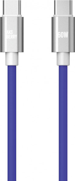 AKSBERRY (6900327690011) X165 Liquid silicone Type-C -Type-C, синий