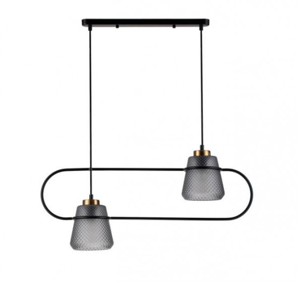 Люстра потолочная INDIGO 11016/2P Black (V000157)