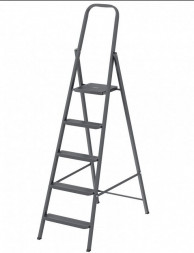 Лестница СИБРТЕХ Стремянка 5, ступеней, компактная, стальная Россия 97945