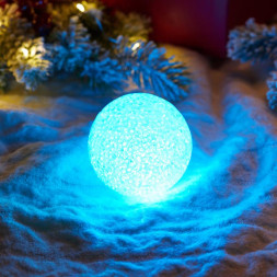 Фигура интерьерная NEON-NIGHT (513-011) ФИГУРА СНЕЖОК , RGB, 8 СМ