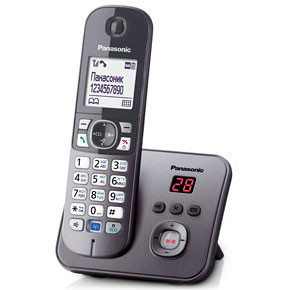 Телефон цифровой PANASONIC KX-TG6821RUM
