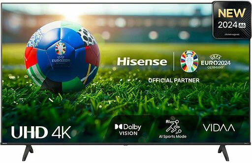 Телевизор HISENSE 43A6N SMART TV 4K Ultra HD безрамочный