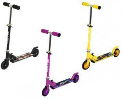 Самокат складной детский SILAPRO Самокат складной детский,79х64х29см, ABEC-7,колеса D12 см PVC, сплав алюминий 80%+железо 20% (131-086)