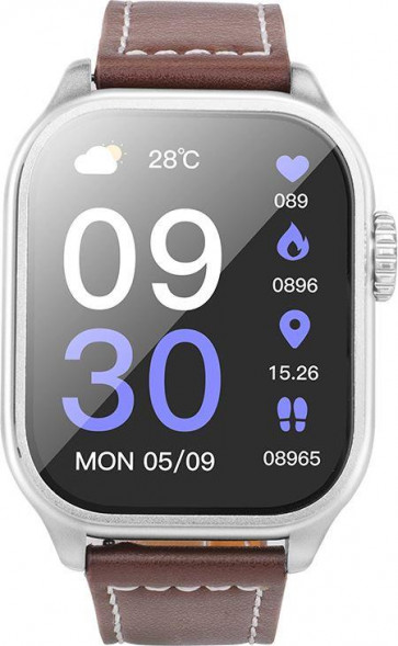 Смарт-часы HOCO (6942007604864) Y17 Silver Смарт-часы 2.03