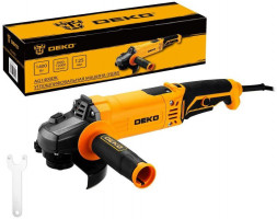 Углошлифовальная машина DEKO AG1400DK, 125мм, 1400 Вт 083-1027