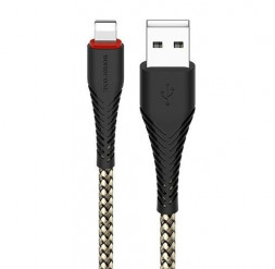 Кабель 8 Pin BOROFONE (6931474703453) BX25 USB-Lightning 8 Pin 2.4A 1M - черный