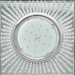 светильники ECOLA FW53SGECB GX53 хром