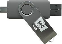 MORE CHOICE (4620202559036) USB 16GB 2.0 Type-C МФ16а Silver