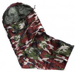 Мешок для отдыха РУССО ТУРИСТО Спальник с капюшоном Экстрим, 210х75см, полиэстер 170T, 1300гр., 350г/м2, -10С 122-048