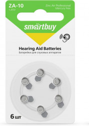 Батарейки SMARTBUY (SBZA-A10-6B) A10-6B (60/3000)