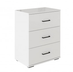 Комод МЕБЕЛЬ-КОМПЛЕКС 3Я-03 Белый