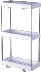 Полка GOTA ROCIO 83323 Полка пластик. прямая 3-х ярусная 310*145*620мм G83323 (332-3) 1/20