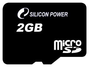 Карта памяти SILICON POWER MicroSD 2GB (10)
