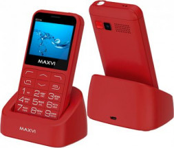 Телефон мобильный MAXVI B231ds Red