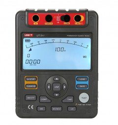Измерители UNIT (13-0042) UT511 ИЗМЕРИТЕЛЬ СОПРОТИВЛЕНИЯ ИЗОЛЯЦИИ