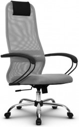 Кресло компьютерное МЕТТА SU-B-8/подл.130/осн.003 Светло-серый/Светло-серый z312449501