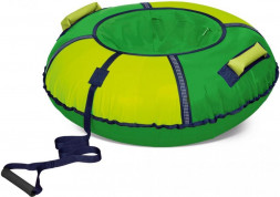 Тюбинг NIKA Игрушка. Тюбинг "Классический+" (ТБ6К-70/ЗЖ2 зеленый-лимонный)