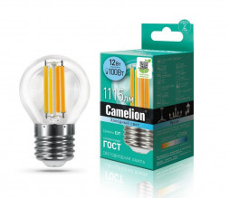 Лампа CAMELION (13715) LED12-G45-FL/845/E27