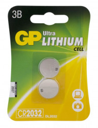 Элементы питания GP CR2032 (CR2032-7C2)