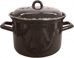 Кастрюля ЛЫСЬВА 1615А/РкЭ без рис., эмал. 4,5л