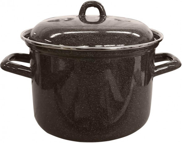 Кастрюля ЛЫСЬВА 1615А/РкЭ без рис., эмал. 4,5л